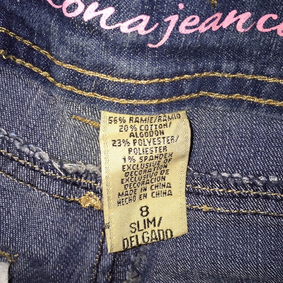 SALE ππ Girls ARIZONA JEAN EmbroideredSlimJean - Picture 4 of 4